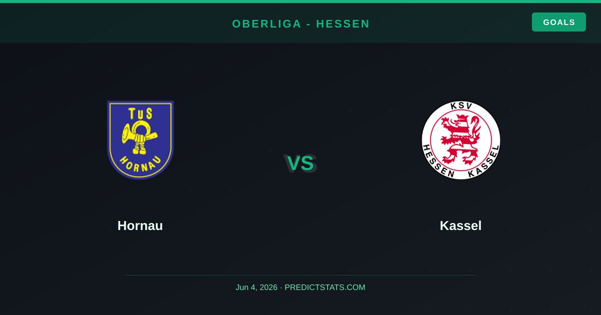 Hornau contra Kassel: ¿Dónde está el valor oculto en las apuestas?