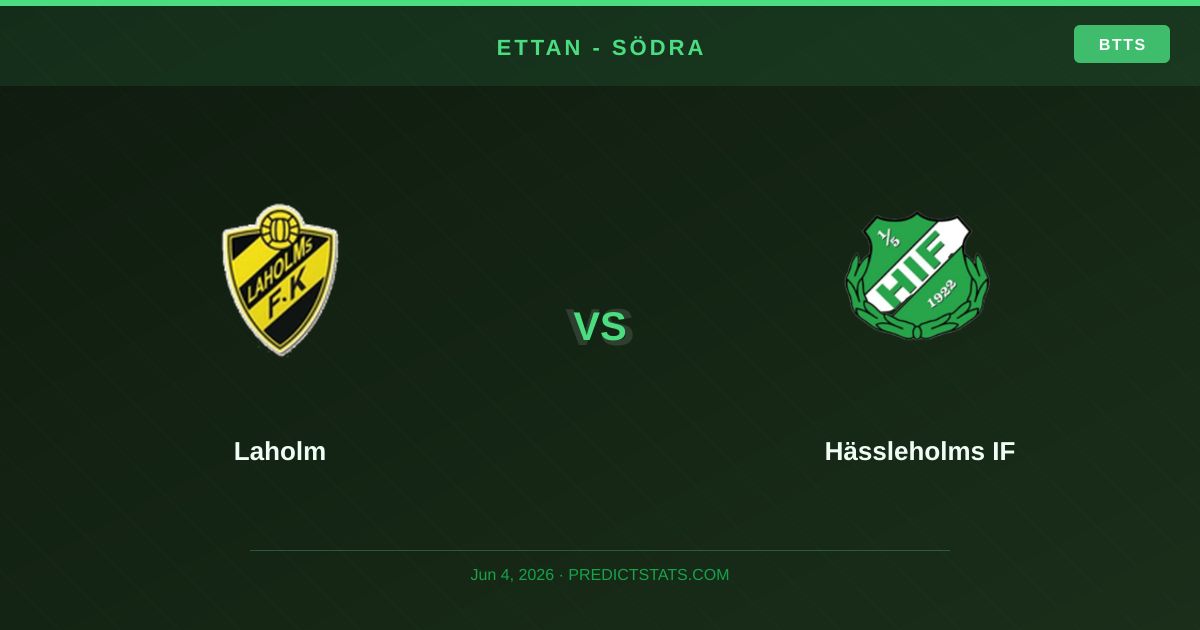Laholm vs Hässleholms IF: Momentum Opposto nel Confronto Cruciale