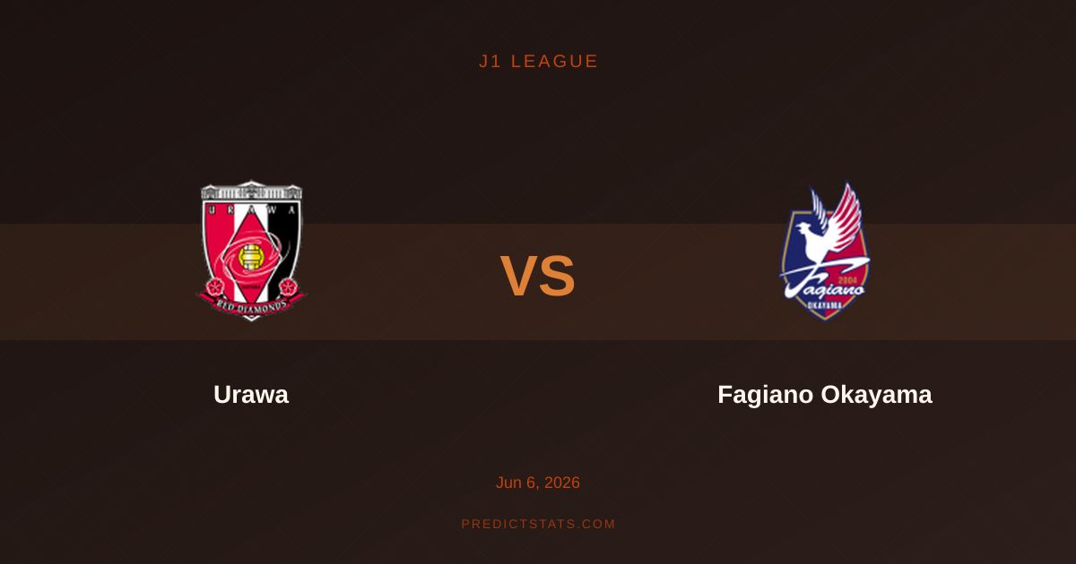 Urawa vs Fagiano: A Battle of Momentum in J1 League