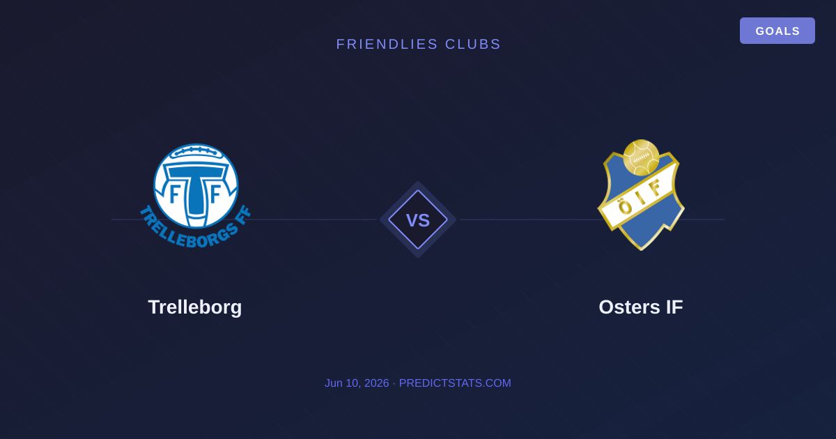 Trelleborg vs Osters IF: Data vs Odds — Uncovering Discrepancies