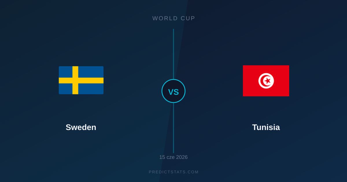 Svezia vs Tunisia: Tradizione e tendenze nel Mondiale