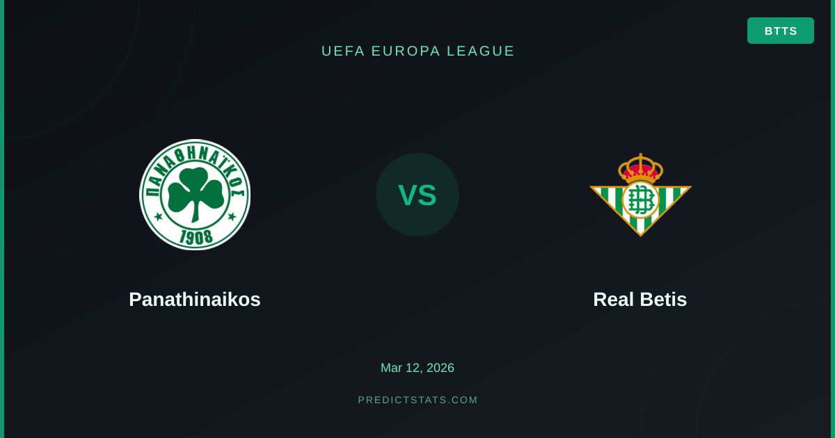 Panathinaikos vs Real Betis: Statystyki kontra kursy — kto ma rację?