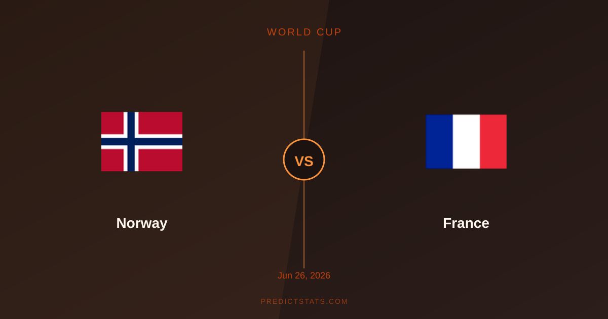 Norwegia vs Francja: Starcie Napastników w Walce o Pierwsze Miejsce