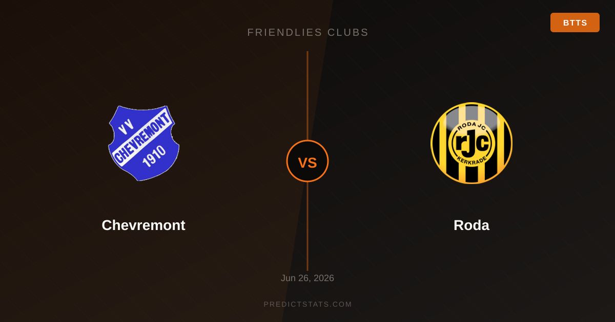 Chevremont vs Roda: Starcie z kontrastowymi stylami gry