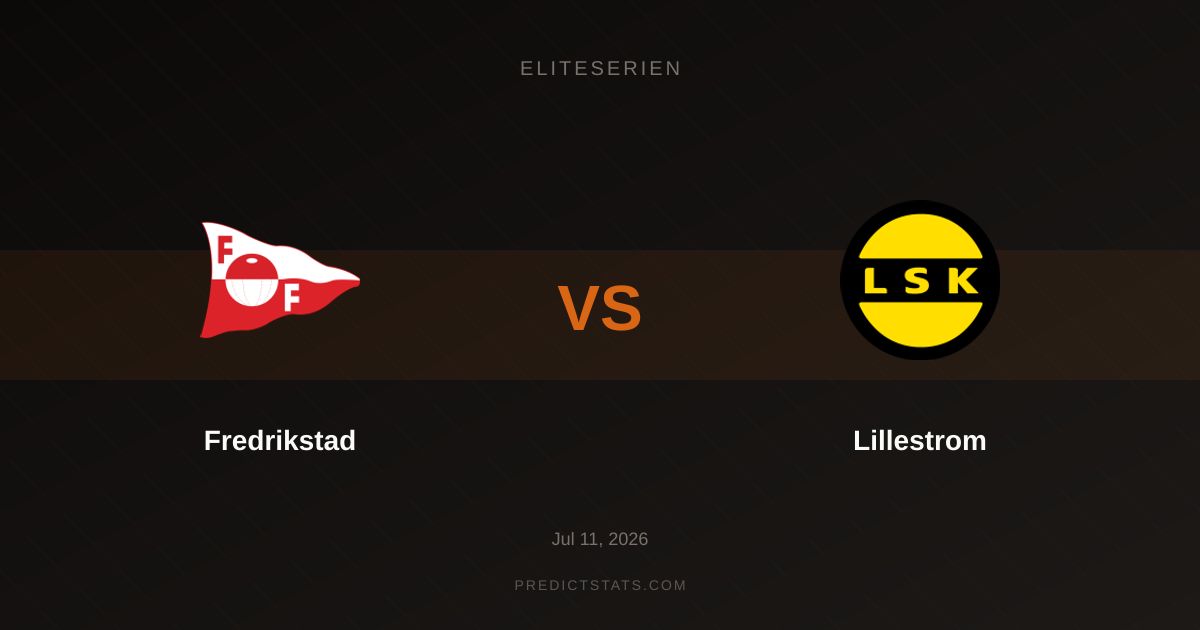 Fredrikstad vs Lillestrom: Historic clash shapes Eliteserien race