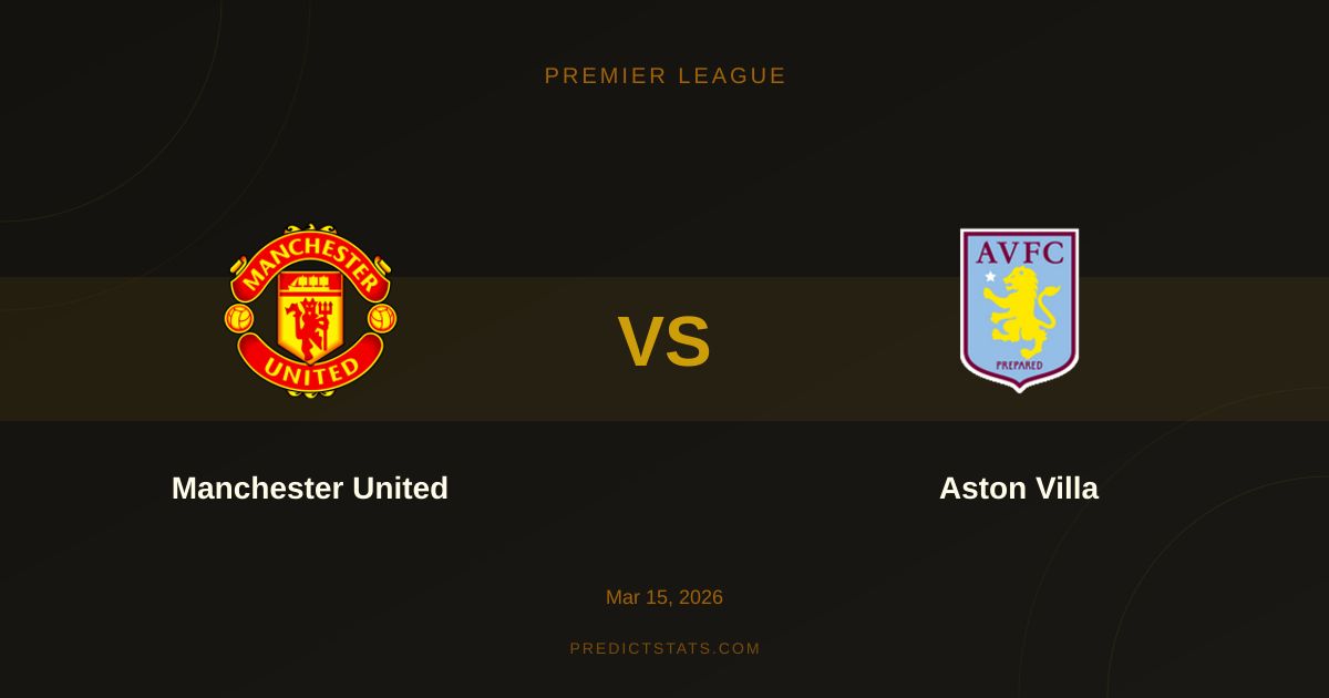 Man United vs Aston Villa: Momentum Battle at Old Trafford