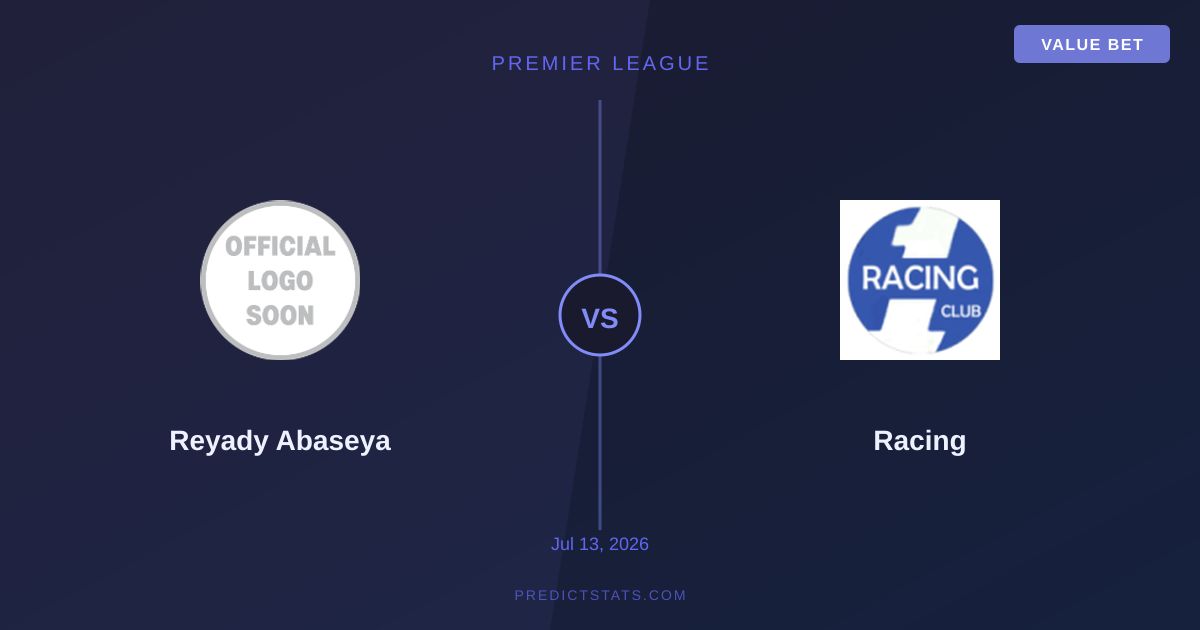 Reyady Abaseya gegen Racing: Abstiegskrimi mit klaren Trends