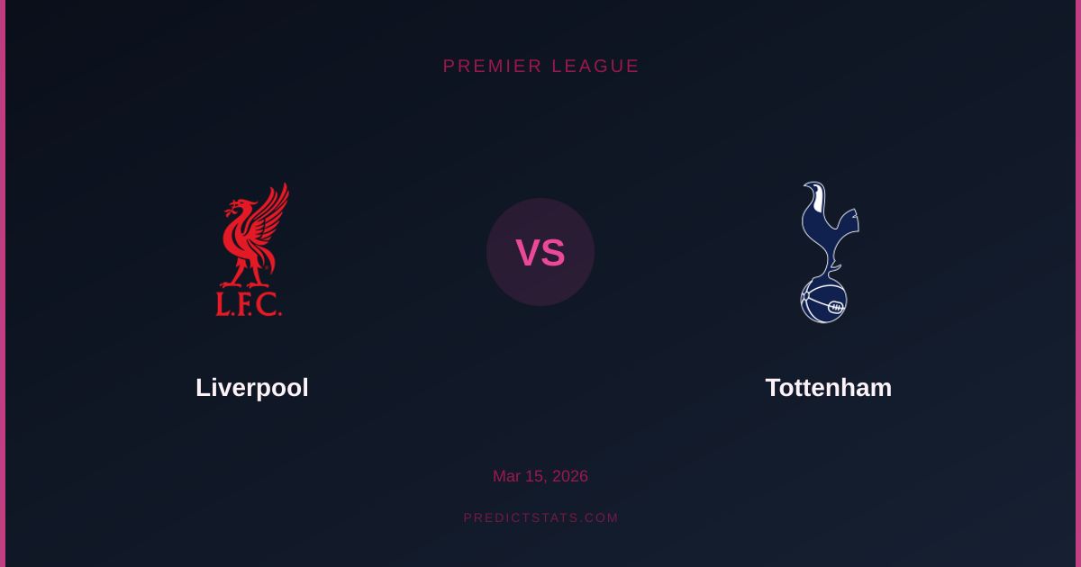 Liverpool and Tottenham: Historical Rivalry and Current Form Clash