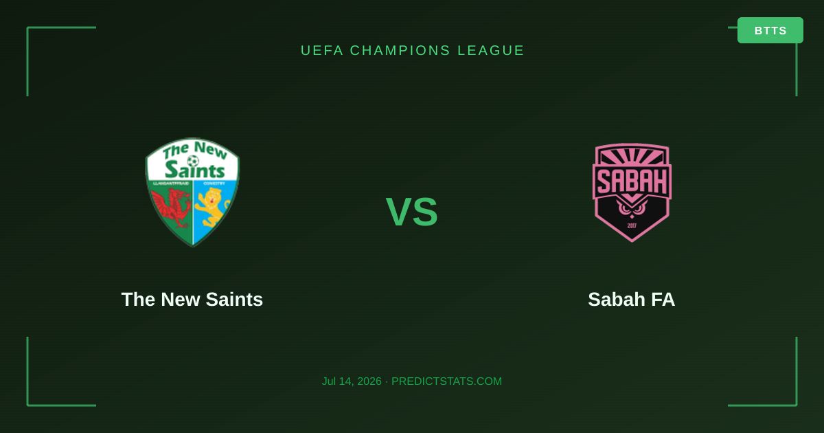 The New Saints vs Sabah FA: Can History Defy Current Form?
