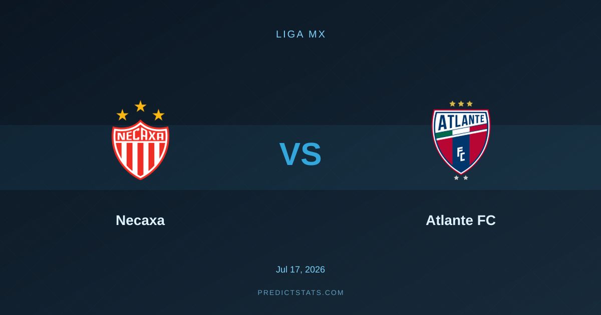 Necaxa vs Atlante FC: ¿El partido de los goles escasos?