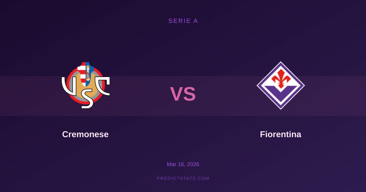 Cremonese vs Fiorentina: Walka o przetrwanie w Serie A