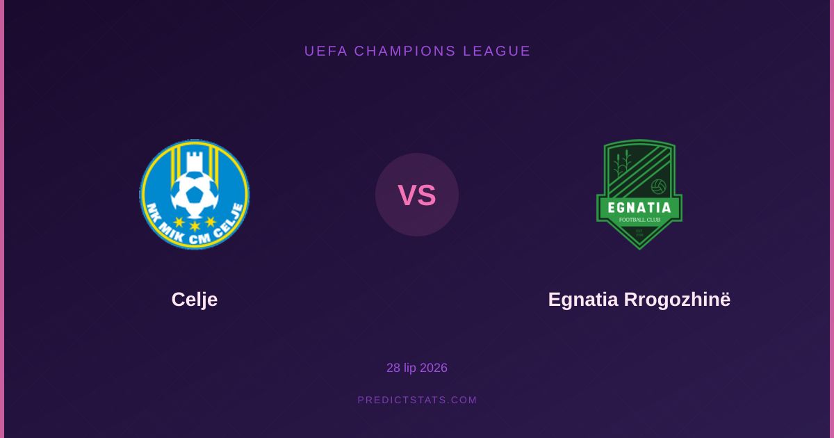 Celje vs Egnatia Rrogozhinë: La Goal-Fest Continua?