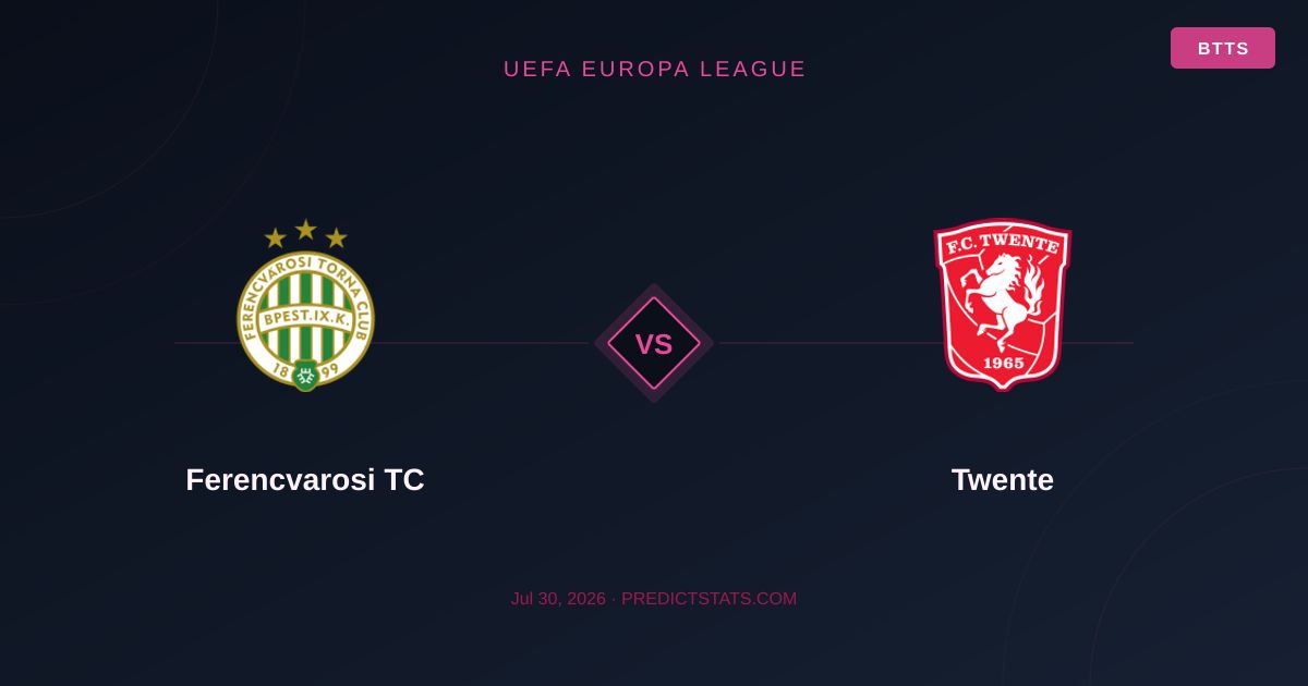 Ferencvarosi TC vs Twente: Torreiches Duell in der Europa League