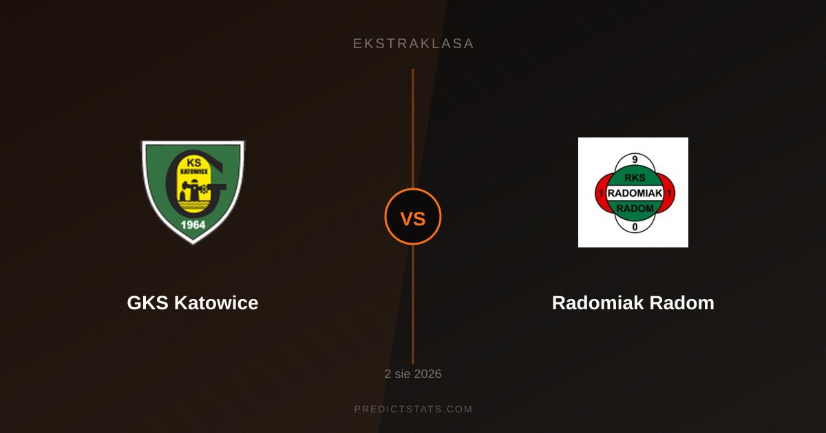GKS Katowice vs Radomiak Radom: Analiza i Prognozy na Mecz Ekstraklasy