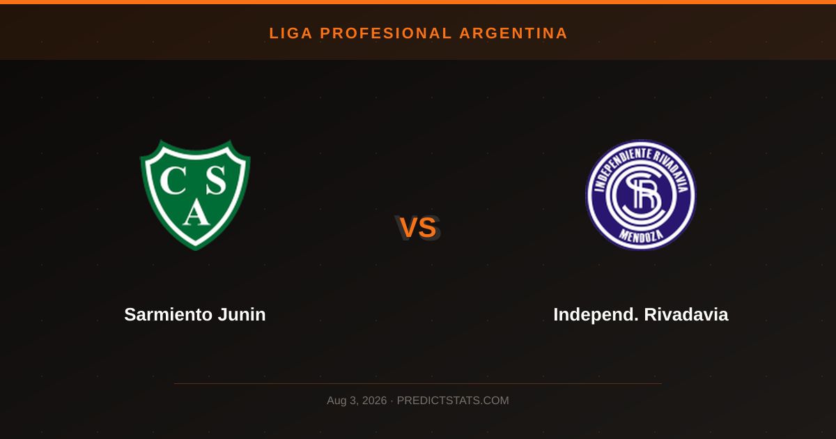 Sarmiento vs Independ. Rivadavia: Tactical Preview & Key Battles