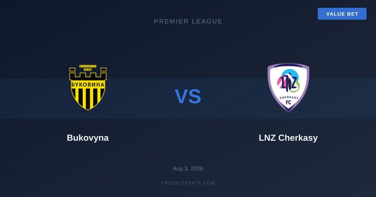 Bukovyna vs LNZ Cherkasy: Defensive Duel in Chernivtsi