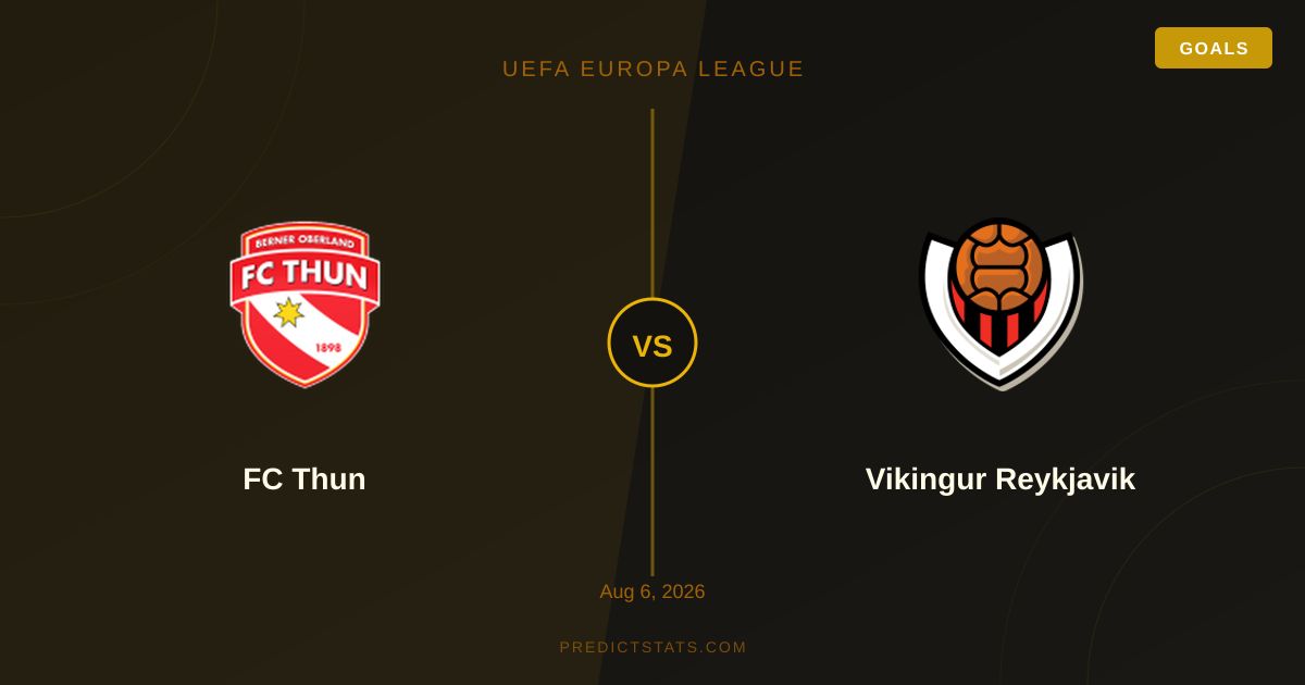FC Thun vs Vikingur Reykjavik: Formkrise trifft auf Aufwind