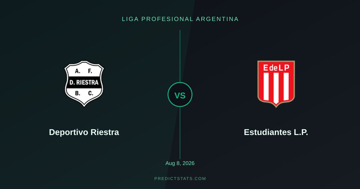 Deportivo Riestra vs Estudiantes L.P.: Tactical Preview and Key Battles