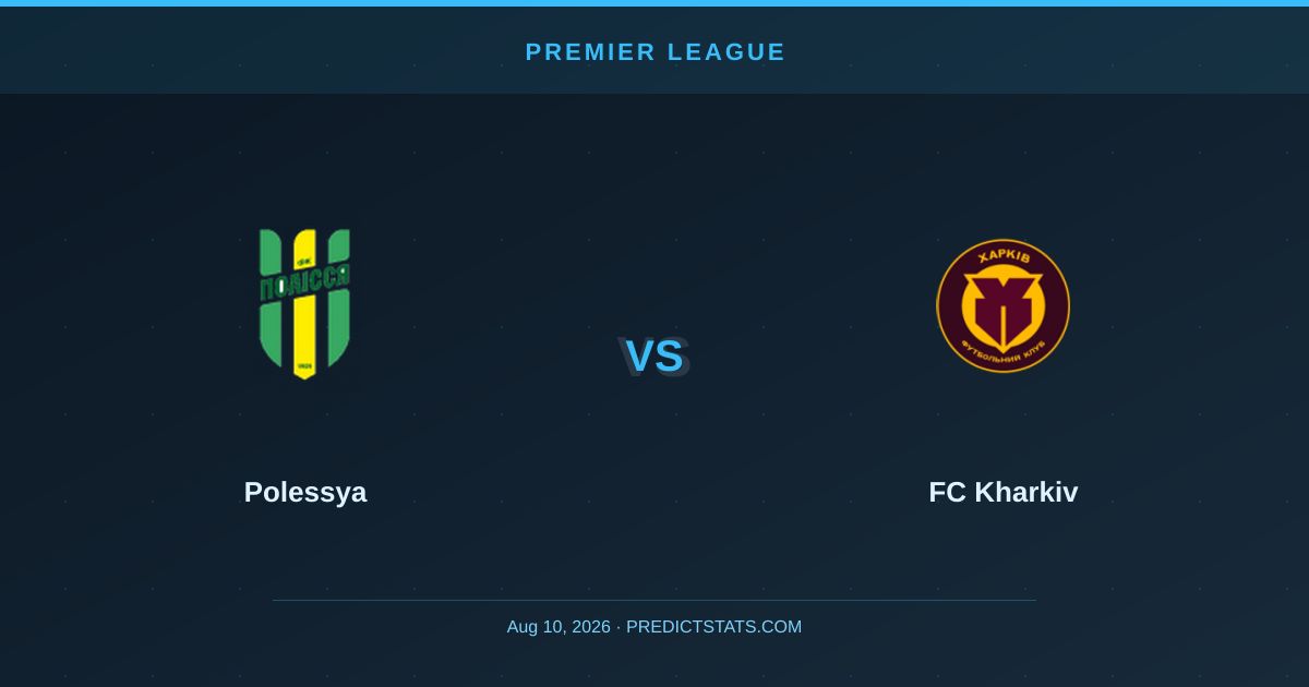 Polessya vs FC Kharkiv: Обманливі коефіцієнти та реальні прогнози