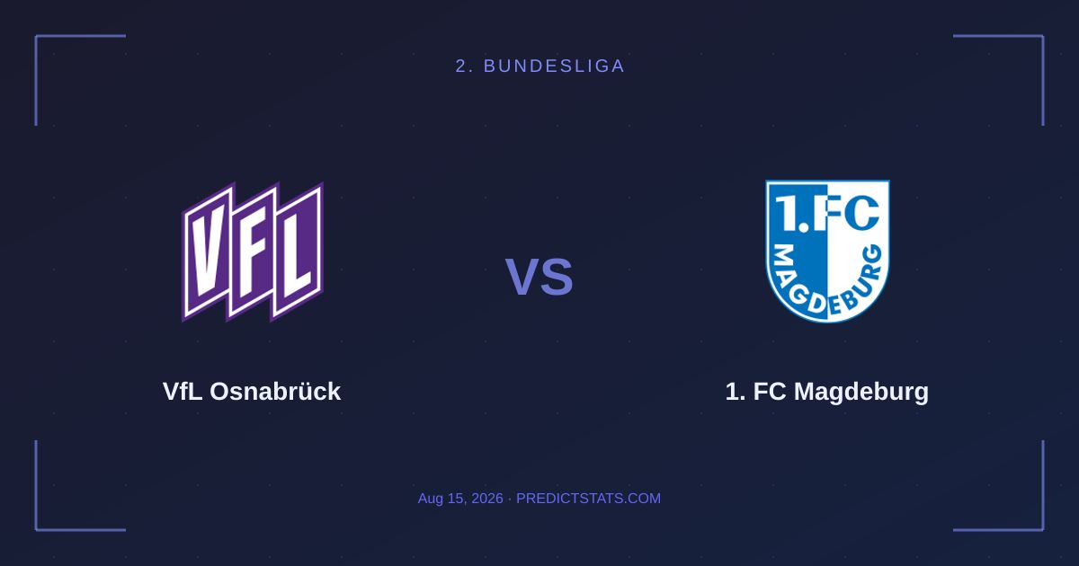 VfL Osnabrück vs Magdeburg: Tactical Preview & Key Battles