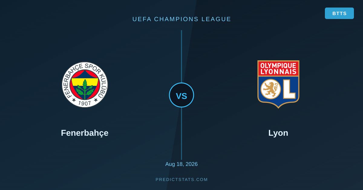 Fenerbahçe vs Lyon: Choque de Defensas y El Valor en los Corners