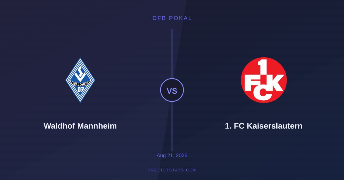 Waldhof Mannheim vs Kaiserslautern: A Battle of Tactics and Trends
