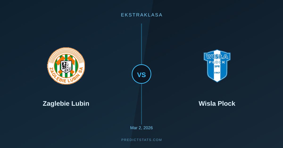 Zagłębie Lubin vs Wisła Płock: Bitwa o tron Ekstraklasy
