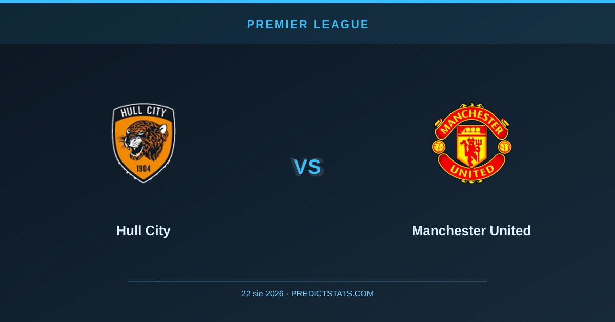 Hull City vs Manchester United: ¿Partido lleno de goles?