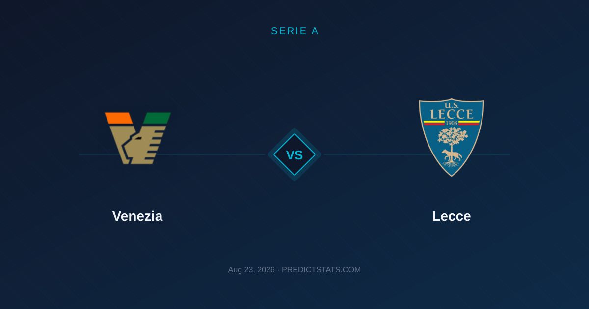 Venezia gegen Lecce: Taktik, Spielerduelle und Corner-Wetten