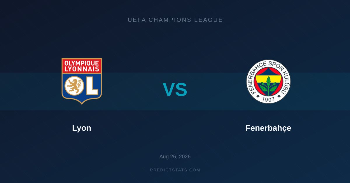 Lyon vs Fenerbahçe: Form and Momentum Analysis