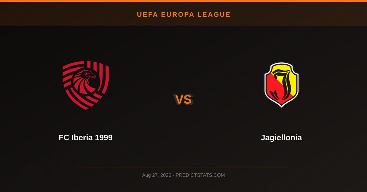 FC Iberia 1999 vs Jagiellonia: Tactical Duels and Form Analysis