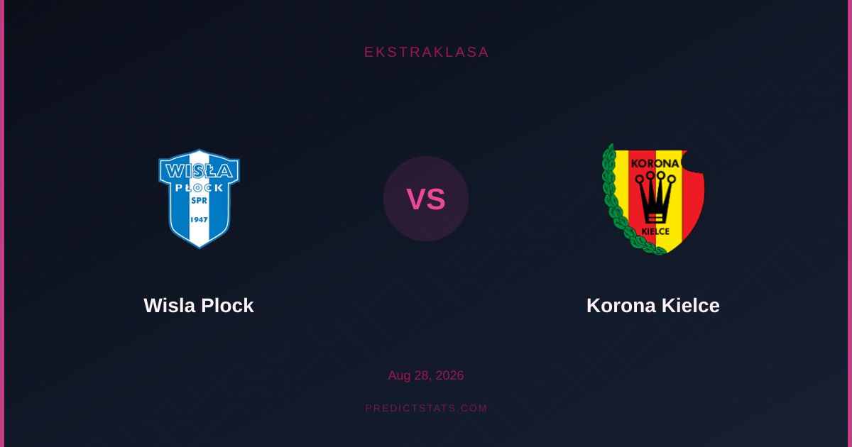 Wisła Płock kontra Korona Kielce: Historia i teraźniejszość na Orlen Stadionie