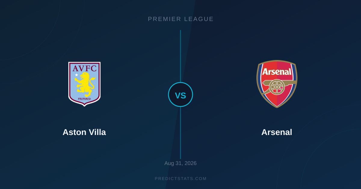 Aston Villa vs Arsenal: Bookmakers Miss Key Stats