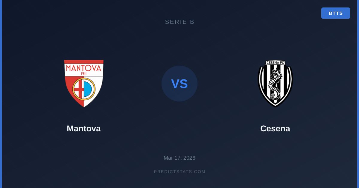 Przełomowy mecz Mantova vs Cesena w Serie B