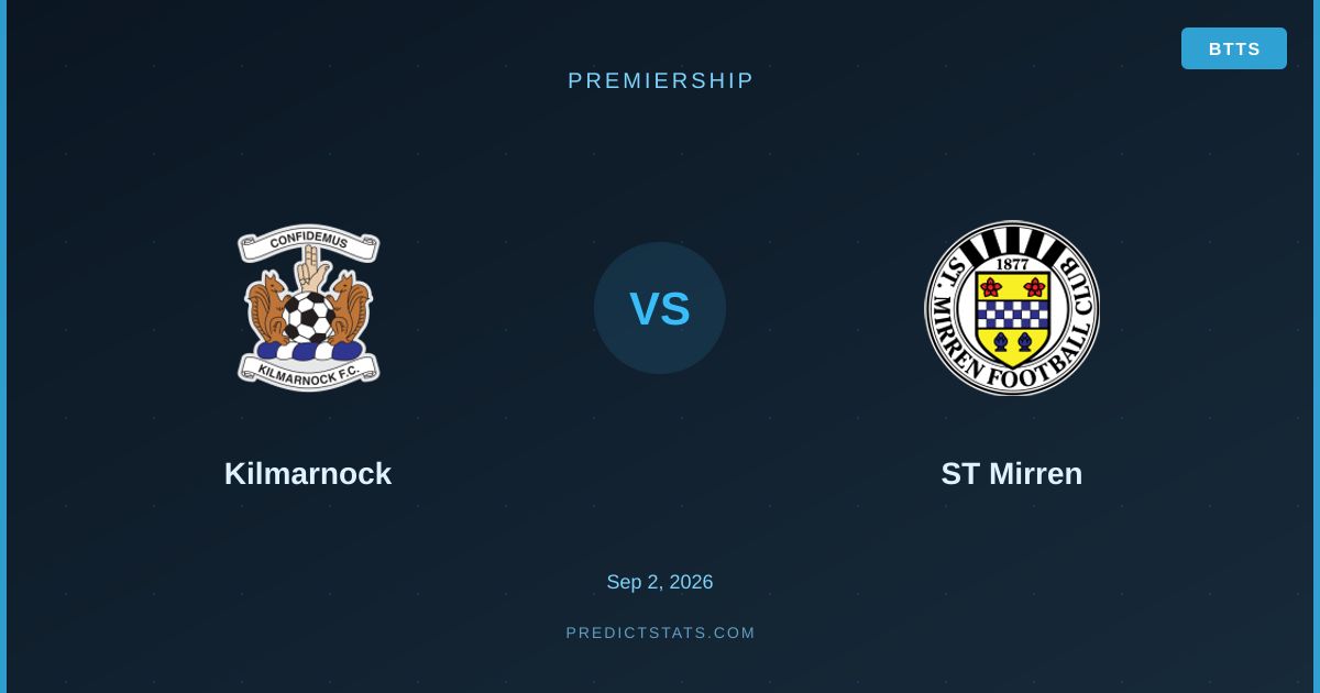 Kilmarnock vs ST Mirren: ¿Un duelo de extremos en la Premiership?