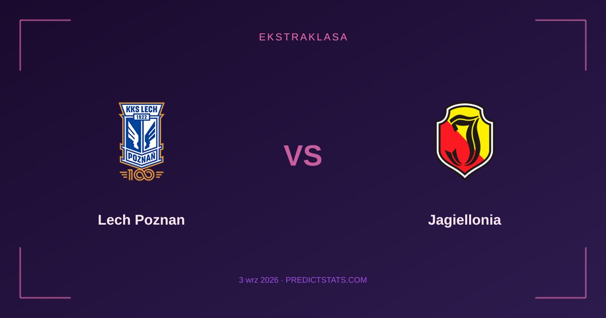 Lech Poznań vs Jagiellonia: Kto przełamie serię remisów?
