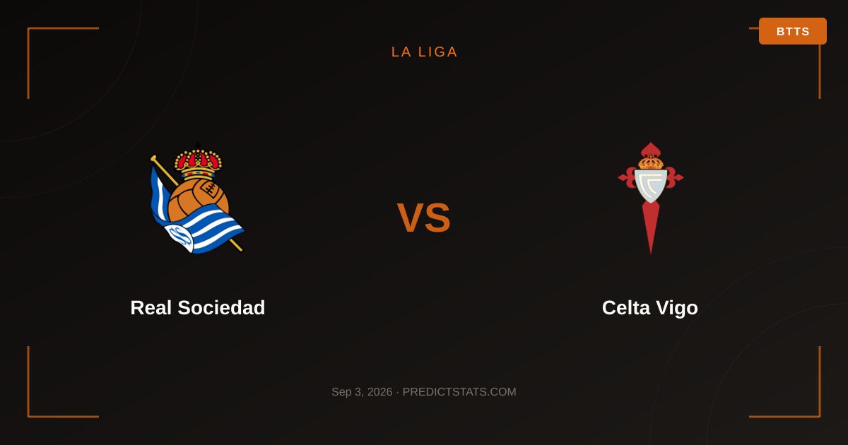 Real Sociedad vs Celta Vigo: Sfida tra Crisi e Difese Fragili