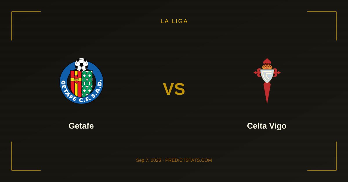 Getafe vs Celta Vigo: Zwei Teams im Treten auf der Stelle