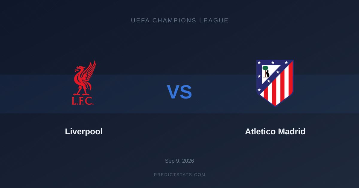 Liverpool vs Atletico Madrid: Taktische Analyse und Schlüsselduelle
