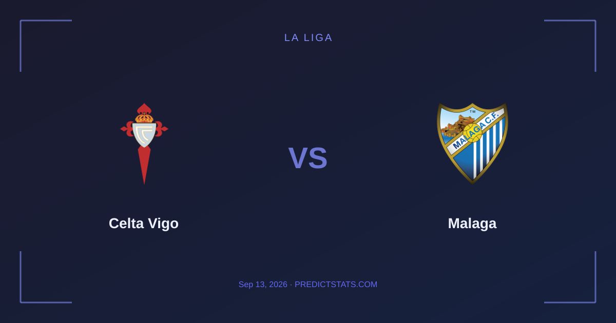 Celta Vigo vs Malaga: Una sfida tra le difese traballanti