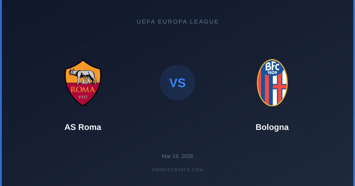 AS Roma vs Bologna: Market Odds Miss Key Card Trends