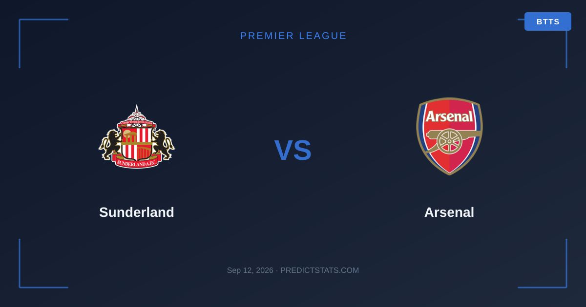 Sunderland vs Arsenal: Momento e forma a confronto