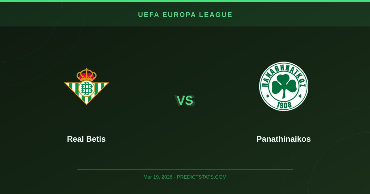Real Betis kontra Panathinaikos: Starcie Pełne Statystyk i Kontuzji