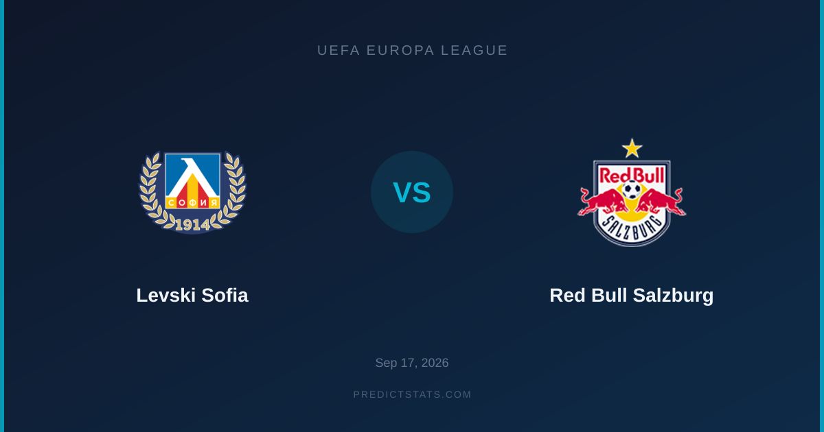 Levski Sofia vs Salzburg: Sfida a Colpi di Corner e Gol