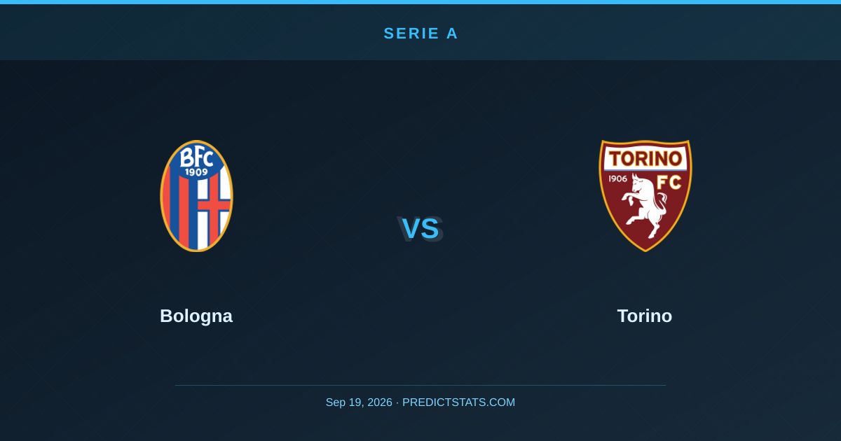 Bologna vs Torino: Storico equilibrio, ma chi la spunterà?