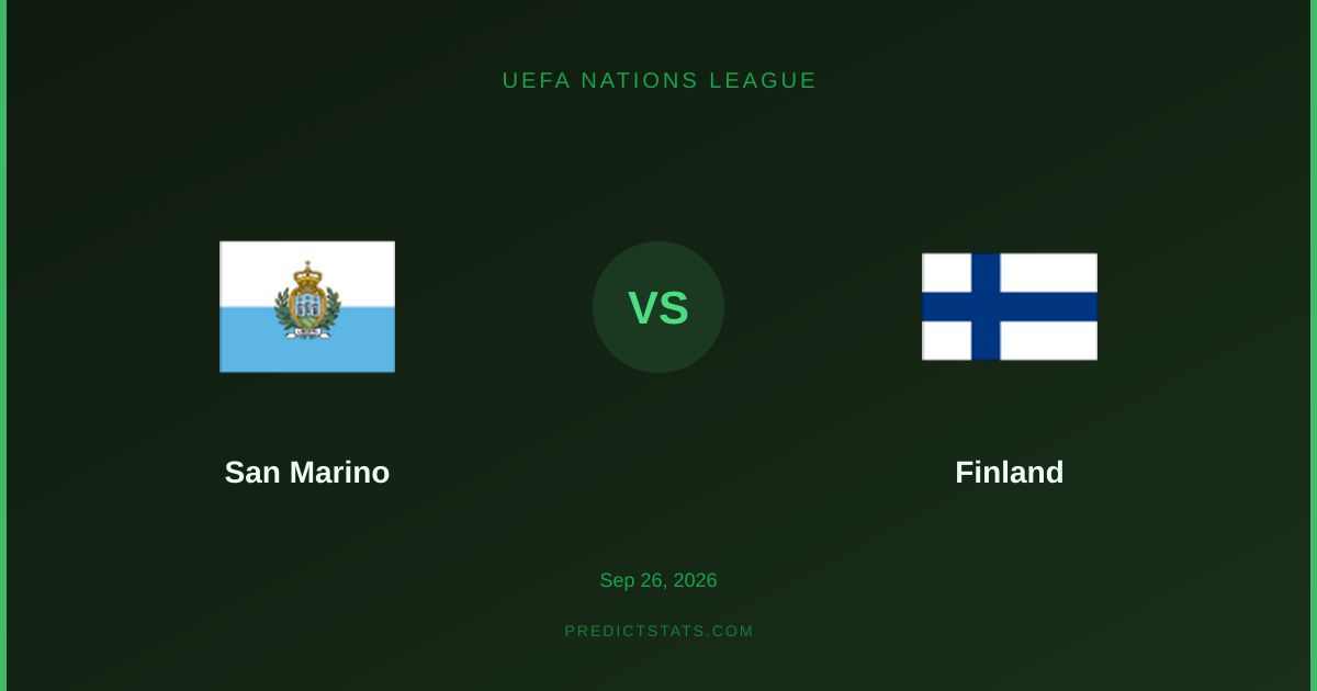 San Marino vs Finland: Una sfida tra difese perforabili