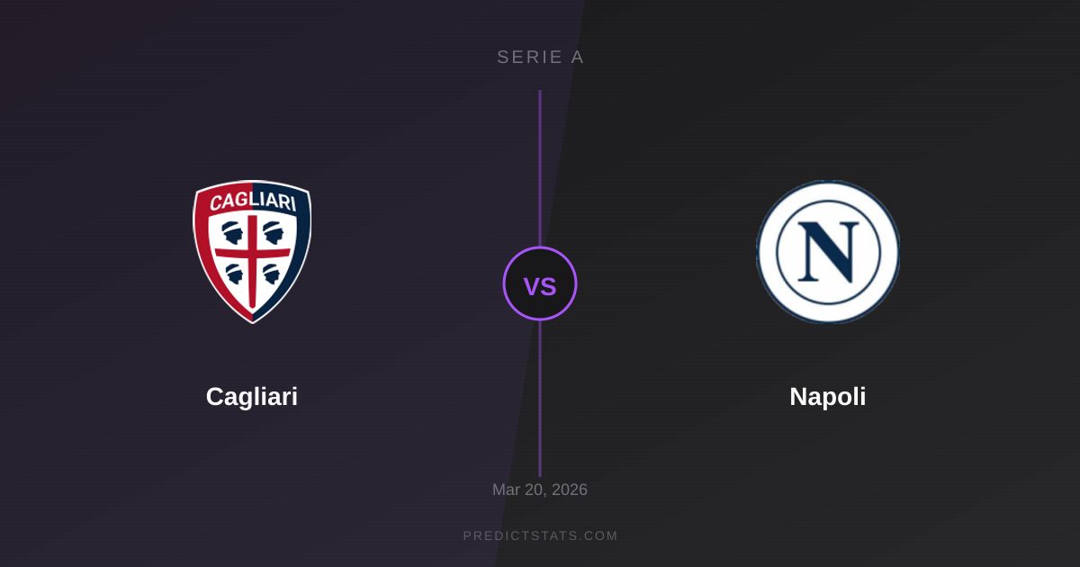Cagliari vs Napoli: Kursy kontra statystyki - kto ma rację?