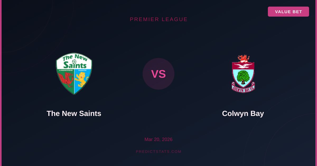 The New Saints vs Colwyn Bay: Tactical Preview & Player Battles
