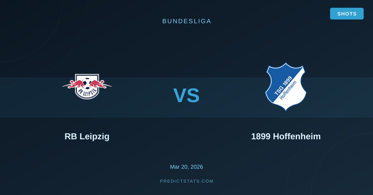 RB Leipzig vs Hoffenheim: Tactical Showdown in the Bundesliga