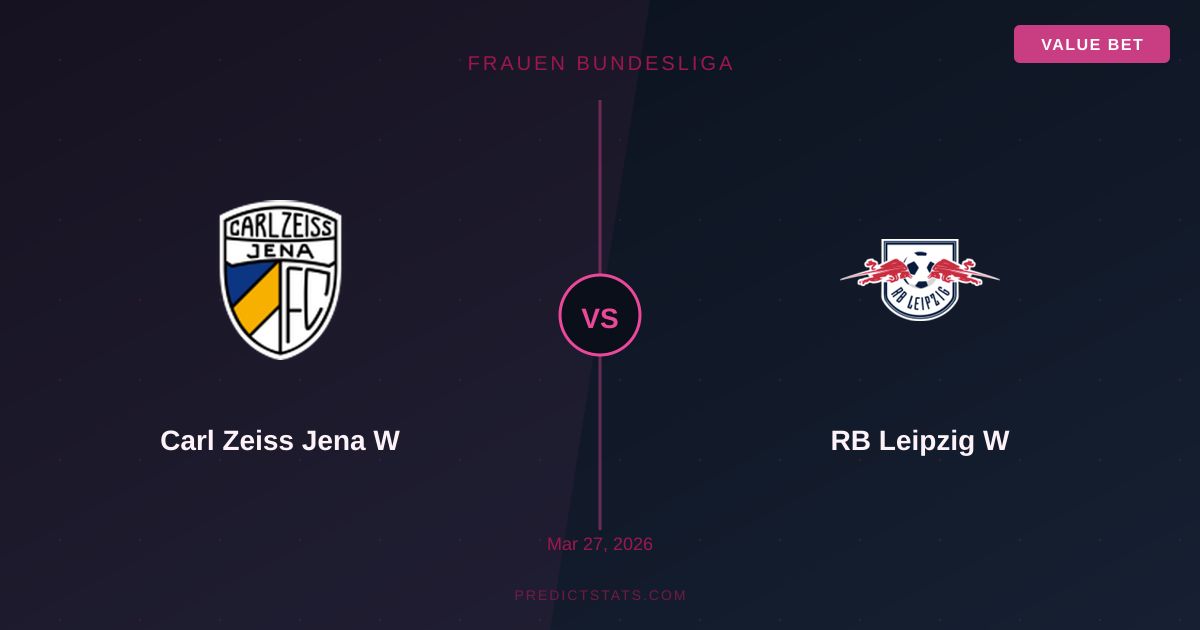 Carl Zeiss Jena W vs RB Leipzig W: Clash of Goals in Frauen Bundesliga
